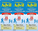 Advil Children'S Pain Reliever And Fever Reducer, Dye Free Children'S Ibuprofen For Pain Relief, Liquid Ibuprofen For Children, White Grape - 4 Fl Oz (Pack Of 3)