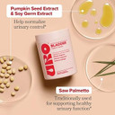 O Positiv Uro Bladder Control Supplement For Urinary Urgency, Urinary Frequency, Urinary Leakage With Pumpkin Seed Extract, Soy Germ Extract, Saw Palmetto, 30 Servings (Pack Of 1)