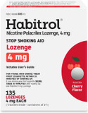 Habitrol Nicotine Lozenges 4 Mg Cherry Flavor  135 Count  Stop Smoking Aid  Reduce Cravings And Withdrawal Symptoms