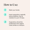 Cora Boric Acid Suppositories | Vaginal Suppository | Ph Balance | Prevent Imbalance And Irregular Odor | Lactic Acid & Vitamin C (20 Count)