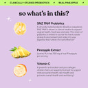 Lemme Purr Vaginal Probiotic Gummies For Women - Balanced Ph, Healthy Odor, Yeast Balance & Flora Support + Vitamin C For Immune Health - Tasty Pineapple (60 Count)