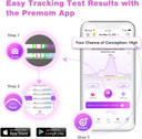 Easy@Home Ovulation Test Strips: Accurate 30 Lh Ovulation Predictor Kit - Fertility Tests For Women  Powered By Premom Ovulation Tracker App | 30 Lh + 30 Urine Cups