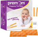 Premom Pregnancy Test Strips - Early Detection Pregnancy Test Kit Powered By Premom Ovulation Predictor App (50 Count)