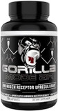 Gorilla Mode Ar Carnitine 750Mg Capsules  Androgen Receptor Upregulator/Boosts Cellular Energy, Upregulates Androgen Receptor Density/Shuttles Fatty Acids (120 Capsules)