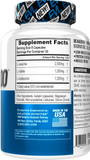 Bcaas Amino Acids Supplement For Men - Evl 2:1:1 5G Bcaa Capsules For Post Workout Recovery And Lean Muscle Builder For Men - Bcaa5000 Branched Chain Amino Acids Nutritional Supplement - 30 Servings