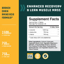 Branch Chain Amino Acids Supplement - Vegan Bcaa Tablets Post Workout Muscle Recovery And Muscle Growth Support - Branched Chain Amino Acids Supplement For Men And Womens Workout Recovery 60 Count