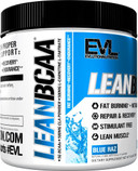 Evlution Stimulant Free Lean Bcaa Powder Nutrition Bcaas Amino Acids Powder With Cla Carnitine And 2:1:1 Branched Chain Amino Acids Supports Muscle Recovery Fat Burn And Metabolism - Blue Raz