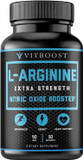 Extra Strength L Arginine Capsule 1500Mg - Nitric Oxide Supplements For Stamina, Muscle, Vascularity & Energy - Powerful No Booster With L-Arginine, L-Citrulline & Essential Amino Acids