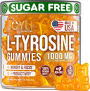 Joyli L Tyrosine Gummies 1000Mg - L-Tyrosine Supplement For Kids & Adults - Calm & Focus Gummies For Brain, Memory, Mood, And Energy - 500Mg L- Tyrosine Powder Per Gummy - Vegan, Gluten-Free Joyli L Tyrosine Gummies 1000Mg - L-Tyrosine Supplement For Kids & Adults - Calm & Focus Gummies For Brain, Memory, Mood, And Energy - 500Mg L- Tyrosine Powder Per Gummy - Vegan, Gluten-Free