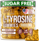 Joyli L Tyrosine Gummies 1000Mg - L-Tyrosine Supplement For Kids & Adults - Calm & Focus Gummies For Brain, Memory, Mood, And Energy - 500Mg L- Tyrosine Powder Per Gummy - Vegan, Gluten-Free Joyli L Tyrosine Gummies 1000Mg - L-Tyrosine Supplement For Kids & Adults - Calm & Focus Gummies For Brain, Memory, Mood, And Energy - 500Mg L- Tyrosine Powder Per Gummy - Vegan, Gluten-Free