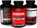 Divine Bounty Pure Berberine Complex - 600Mg Per Capsule Berberine Hcl Supplement - 60 Vegetarian Capsules