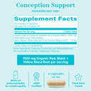 Pink Stork Maca Root Capsules For Women - Fertility Supplements For Women With 1500 Mg Organic Maca Root + Black Pepper To Support Hormone Balance & Conception - 60 Capsules, Vegan