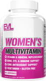 Evlution Nutrition Women'S Multivitamin - Full Spectrum Vitamins & Minerals, Immune Health, Vitamin C & D, Iron, Zinc, Antioxidants & Bioflavonoids, Skin, Hair, Bone, Eye Health, 120 Tablets, 60 Days Evlution Nutrition Women'S Multivitamin - Full Spectrum Vitamins & Minerals, Immune Health, Vitamin C & D, Iron, Zinc, Antioxidants & Bioflavonoids, Skin, Hair, Bone, Eye Health, 120 Tablets, 60 Days