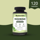 Moringa Capsules, 120| Rich In Calcium |100% Pure Moringa Leaf Powder Supplements | Vitamin C Powerhouse & Green Superfood| Gluten Free Moringa Powder Supplements