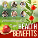 Ashwagandha Gummies For Women & Men - Natural Calm Gummies With Ashwagandha Root Extract Vitamin C Zinc - Ashwagandha Herbal Supplement For Sleep Stress Balance - 60 Vegan Sugar Free Chews