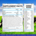 Collagen Peptides Powder With Super Greens - Hydrolyzed Collagen Type I & Iii For Hair, Skin, Nails & Joints  Superfoods, Digestive Enzymes, Grass-Fed, Non-Gmo, Unflavored - 30 Servings