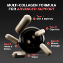 Collagen Pills 1800 Mg - Multi Collagen Supplements (Types I, Ii, Iii, V & X) Grass Fed Non Gmo Collagen Peptides Pills For Hair, Skin And Joints - Hydrolyzed Collagen Protein Powder For Women And Men