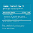 Pure For Men Original Cleanliness Stay Ready Fiber Supplement | Helps Promote Digestive Regularity | Psyllium Husk, Aloe Vera, Chia Seeds, Flaxseeds | Proprietary Formula | 60 Vegan Capsules