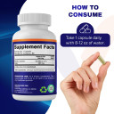 Vitamatic Bacillus Subtilis 10 Billion Per Dr Capsule - 60 Count - Digestive, Gut & Immune Health Support - Made With Prebiotic Inulin Fiber