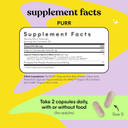 Lemme Purr Vaginal Probiotics For Women - Promotes Ph Balance, Healthy Vaginal Odor & Urinary Tract Health W/Lactobacillus Blend, Clinically Tested Strains, Pineapple & Vitamin C - 60 Veggie Capsules