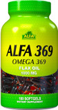 Alfa Vitamins Alfa 3-6-9 1000 Mg Nutrition Supplement, 100 Count