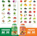Simply Nature'S Promise - Packed With Over 40 Different Fruits & Vegetables - Made With Whole Food Superfoods - 100% Soy Free - Nature Balance & Energy - 90 Count (Pack Of 4)