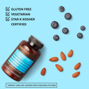 Amazon Elements Elderberry Complex, Immune System Support Tablet, Berry Flavored Lozenges, Adult, Unisex, 60 Count, Elderberry 100Mg, Vitamin C 103Mg, Zinc 12Mg Per Serving (Packaging May Vary)