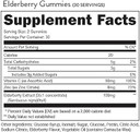 Bucked Up Elderberry Gummies with Zinc and Vitamin C 100mg, 60 Gummies - Essentials