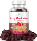 Potent Horny Goat Weed Gummies (60Ct 800Mg) Horny Goat Weed For Men & Women Epimedium Extract Natural Grapefruit Flavor Chew [Upgraded Gummies] 60Ct