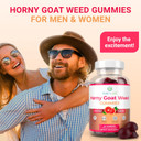 Potent Horny Goat Weed Gummies (60Ct 800Mg) Horny Goat Weed For Men & Women Epimedium Extract Natural Grapefruit Flavor Chew [Upgraded Gummies] 60Ct