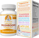 Best Organic Mushroom Complex - Immune Assist Support - Lion'S Mane, Cordyceps And Reishi - Adaptogen Supplement - Wellness, Stress Relief, Memory & Cognitive Support, Dr. Danielle - 120 Veggie Caps