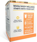 Konsyl Daily Fiber Orange 100% Natural Psyllium Husk Powder - Naturally Sweetened - Gluten Free - 30 Individual Stickpacks