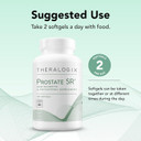Theralogix Prostate Sr Saw Palmetto & Beta-Sitosterol Supplement - Supports Healthy Urinary Tract Function In Men* - 90-Day Supply - Nsf Certified - 180 Softgels