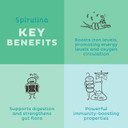 Kos Usda Organic Spirulina Powder - 100% Pure, Non-Irradiated Green Blue Superfood Powder, Plant Based Rich In Protein, Vitamins, Antioxidants & Fiber Natural Taste, 13.5Oz, 109 Servings Kos Usda Organic Spirulina Powder - 100% Pure, Non-Irradiated Green Blue Superfood Powder, Plant Based Rich In Protein, Vitamins, Antioxidants & Fiber Natural Taste, 13.5Oz, 109 Servings