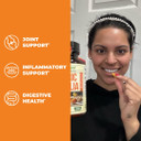 Turmeric Curcumin Supplement With Boswellia Serrata Extract, Organic Turmeric, Ginger And Black Pepper. Joint Support Supplement - High Absorption Tumeric 95% Curcuminoids. Digestive & Immune Support
