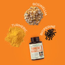 Turmeric Curcumin Supplement With Boswellia Serrata Extract, Organic Turmeric, Ginger And Black Pepper. Joint Support Supplement - High Absorption Tumeric 95% Curcuminoids. Digestive & Immune Support