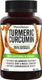 Turmeric Curcumin With Bioperine Black Pepper & 95% Curcuminoids, 1965Mg, Maximum Absorption For Joint Support, Non-Gmo Turmeric Capsules, Made In Usa - 90 Veg Caps