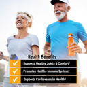 Turmeric Curcumin With Bioperine Black Pepper & 95% Curcuminoids, 1965Mg, Maximum Absorption For Joint Support, Non-Gmo Turmeric Capsules, Made In Usa - 90 Veg Caps