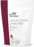 Bariatric Advantage Calcium Citrate Chewy Bites 250Mg With Vitamin D3 For Bariatric Surgery Patients Including Gastric Bypass And Sleeve Gastrectomy, Sugar Free - Caramel Flavor, 60 Count