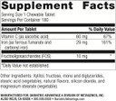 Bariatric Advantage Chewable Iron 29 Mg - For Bariatric Surgery Patients - Iron With Vitamin C - No Iron Taste - Ferrous Fumarate & Carbonyl Iron Supplement - Passion Fruit - 90 Count