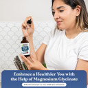 Magnesium Glycinate Liquid Drops | Vegan, Non-Gmo, Enhanced Absorption, Made With Organic Natural Flavor | Liquid Magnesium Glycinate For Optimal Health & Well-Being (2Oz 60Ml)