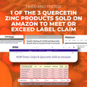 Mt. Angel Vitamins - Zinc Quercetin With Bromelain Supplement  Immune Support & Respiratory Health - Quercetin 500Mg Capsules | Zinc 50Mg | Vitamin C Capsules | Immune Booster For Adults - 300Ct