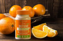 Basic Brands  Zinc Orange Defend - 100 Lozenges - Natural Orange Flavor ZincLozenges - Immune Boost, Cold Relief, Non-GMO, Zinc Acetate & Vitamin C - 2-Pack