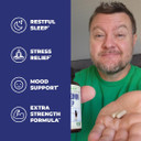Melatonin 10Mg Restful Sleep Supplement With Melatonin, Magnesium & Vitamin B6. Promotes Sleep, Calm & Positive Mood. High Potency Drug-Free Formula, Vegan, Non-Gmo. 60 Capsules, 30 Day Supply