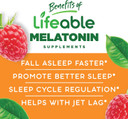 Lifeable Melatonin 10Mg  Great Tasting Natural Flavor Gummy Supplement  Gluten Free Vegetarian Gmo-Free Chewable  For Help Falling Asleep And Staying Asleep  For Adults, Man, Women  60 Gummies