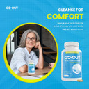 Go Out Daily Maintenance - Natural Uric Acid Support With Tart Cherry, Celery Seed, And Turmeric - Vegan, Non-Gmo, Gluten-Free Supplement For Joint Comfort And Healthy Kidney Function 90 Capsules Go Out Daily Maintenance - Natural Uric Acid Support With Tart Cherry, Celery Seed, And Turmeric - Vegan, Non-Gmo, Gluten-Free Supplement For Joint Comfort And Healthy Kidney Function 90 Capsules