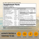 Mt. Angel Vitamins - Daily Mens Multivitamin 50+ Adult Formula With Iron, Calcium, Ksm-66 Ashwaganda, And A Potent Proprietary Herbal Blend Of The Best Mens Vitamins - 60 Count Capsules