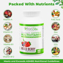 Advanced Chewable Bariatric Multivitamin Tablets - Bariatric Vitamin And Supplement For Post Bariatric Surgery Including Gastric Bypass & Gastric Sleeve | Mixed Berry (60 Count)