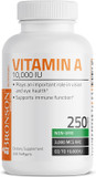Bronson Vitamin A 10,000 Iu Premium Non-Gmo Formula Supports Healthy Vision & Immune System And Healthy Growth & Reproduction, 250 Softgels