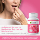 Ez Melts Dissolvable Biotin 5,000 Mcg, Hair, Skin & Nail Support, Sugar-Free, 3-Month Supply